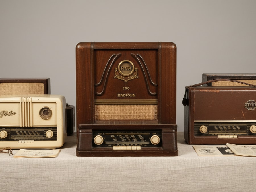 Mengenali Merek dan Model Radio Antik